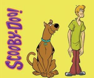 Puzzle Scooby-Doo και Shaggy, οι δύο φίλοι